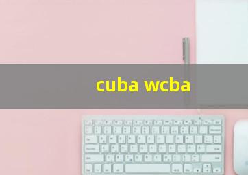 cuba wcba